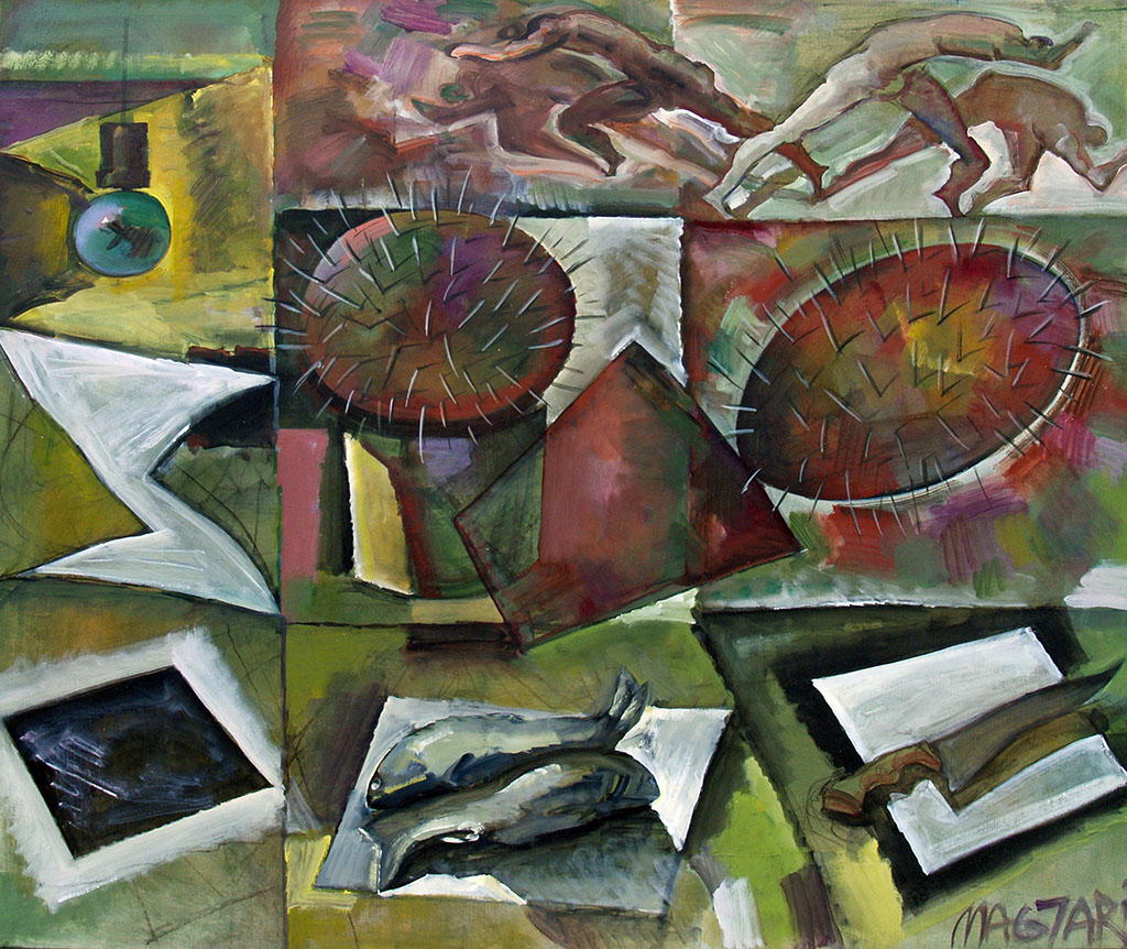 2014 kazettás csendélet 100 x120 olaj vászon kics