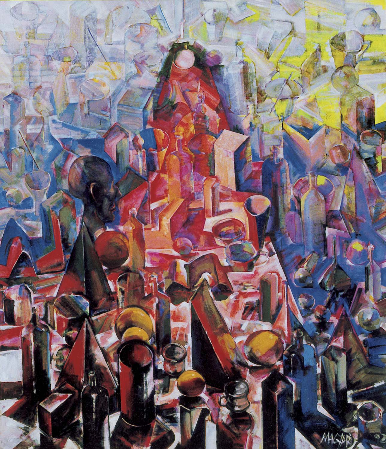 1991 Végtelen csendelet - 2 120 x100 olaj vászon