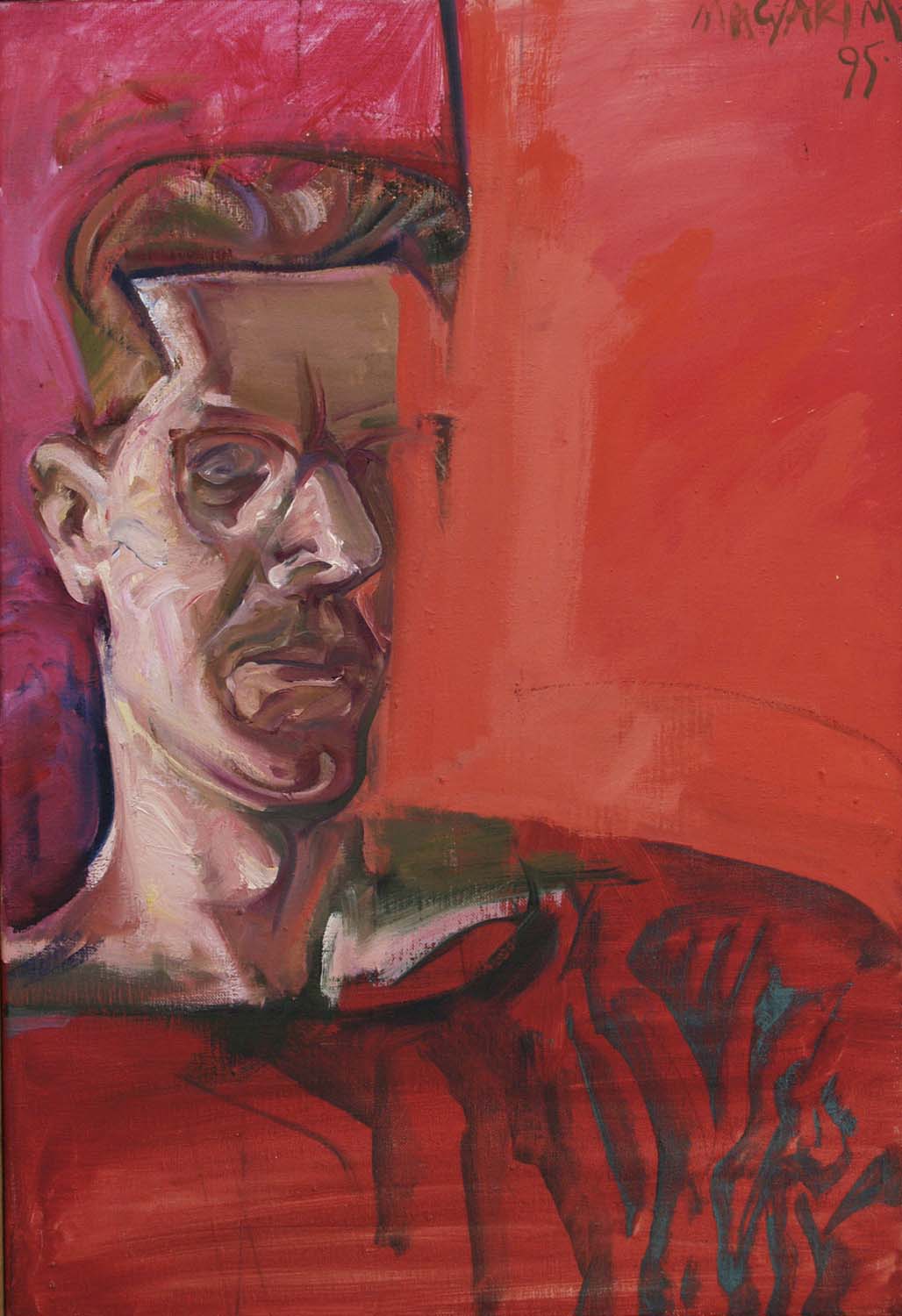 1995 Önarckép  60 x 40 olaj vászon