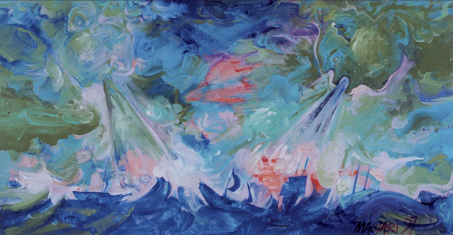 1997 Vihar 50 x 96 olaj vászon