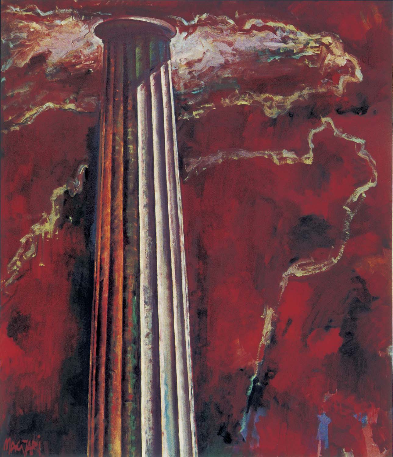 2000 Oszlop 152 x130 olaj vászon