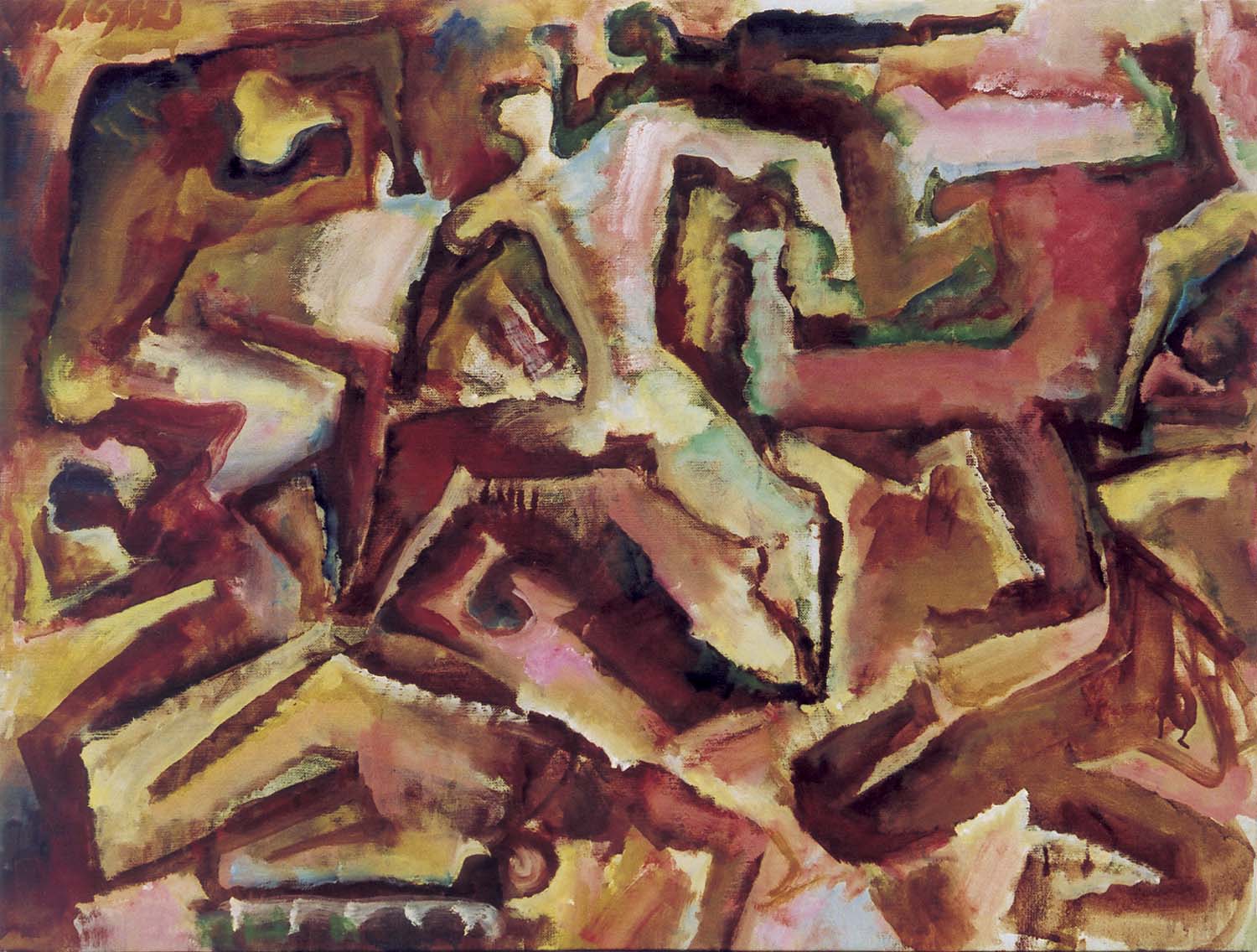 2002 Lelkek -1 58 x 77,5 olaj vászon