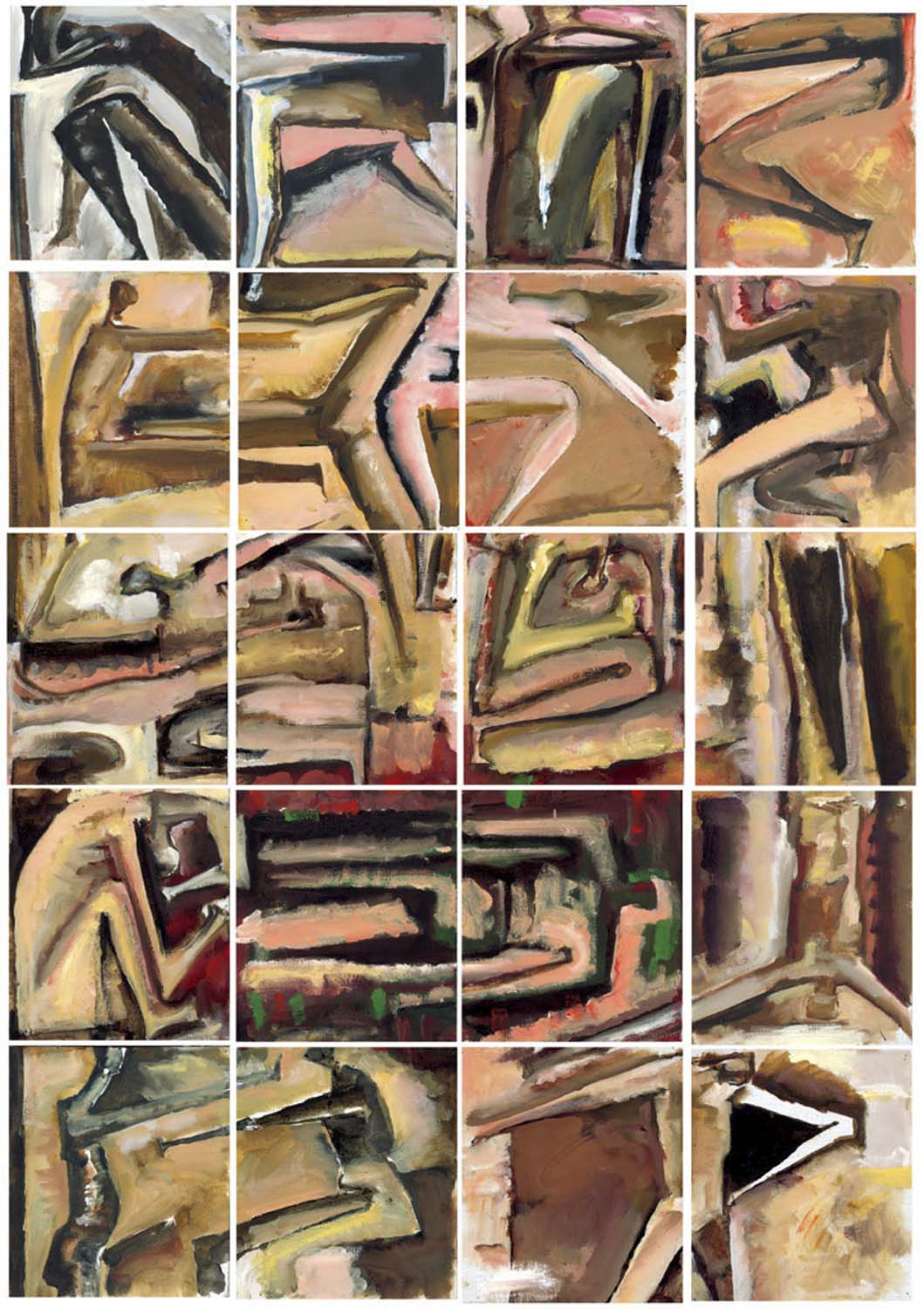 2003 Kisfigurás Kép - 1  114 x 84 olaj vászon