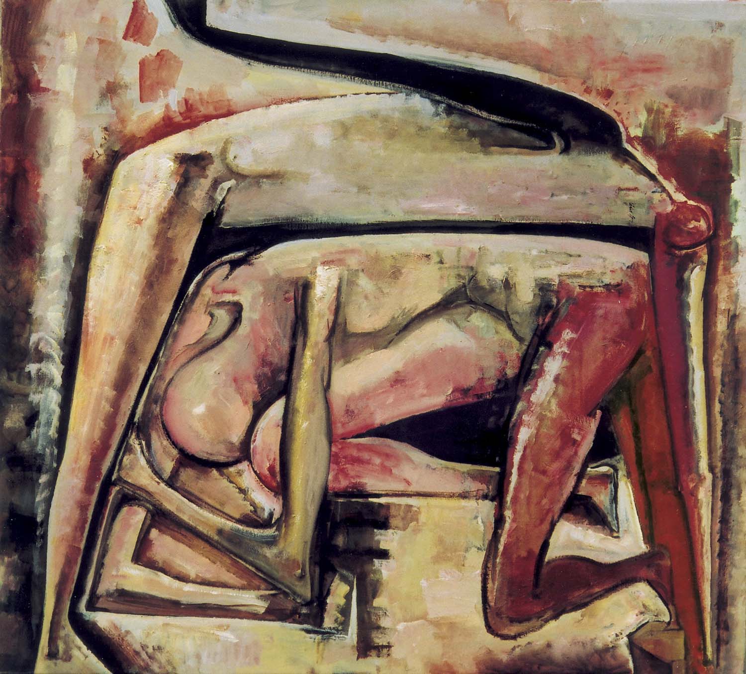 2003 Rabszolgak  -1 90 x100 olaj vászon