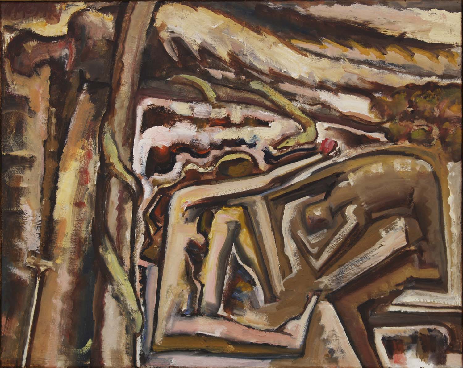 2005  Bűnbeesés 40 x 50 olaj vászon