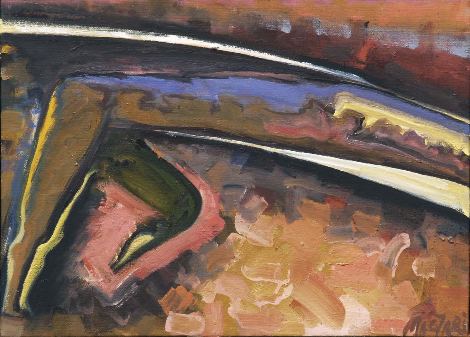 2006 Horizont 33 x 46 olaj vászon