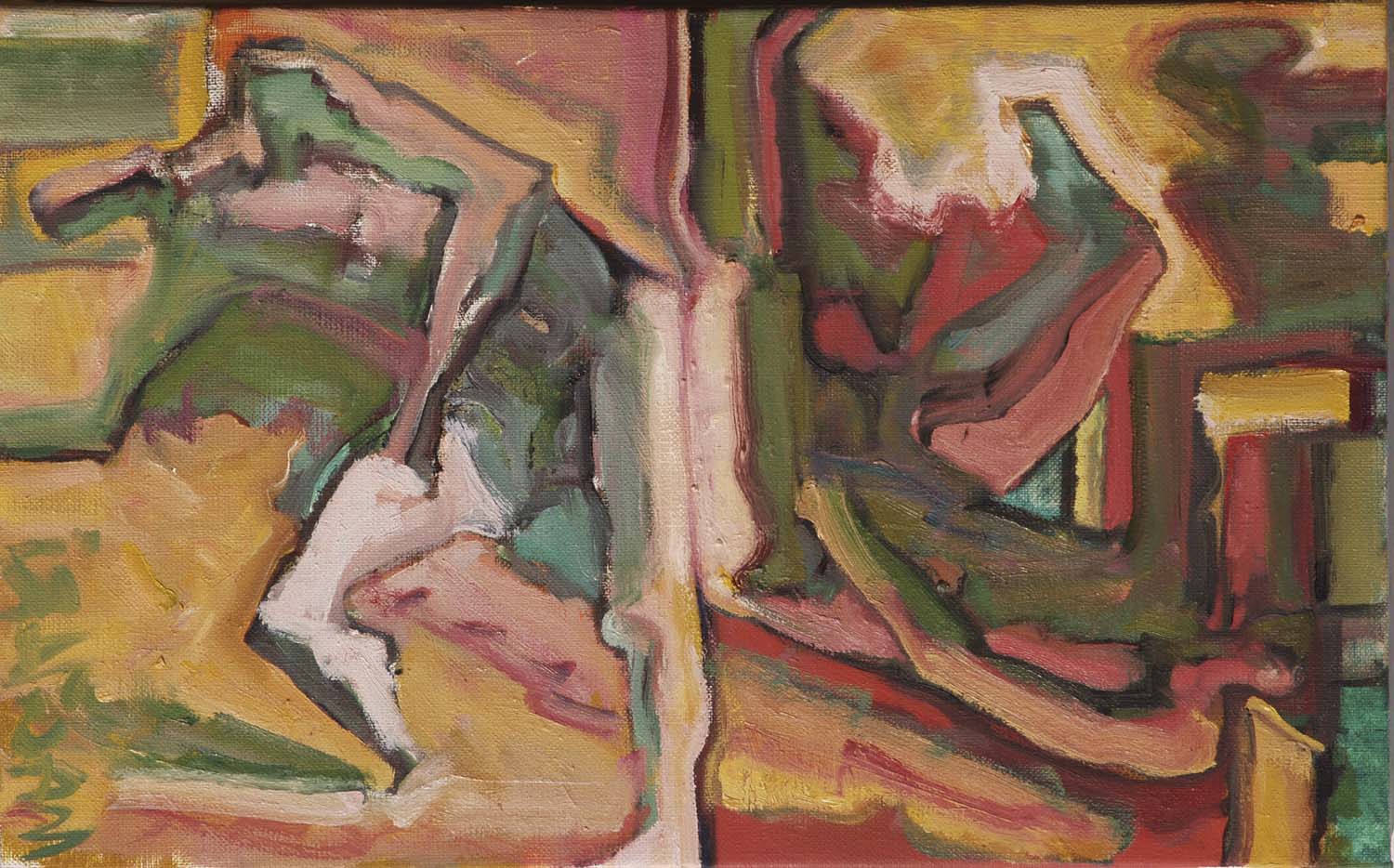 2006 Oda -Vissza - 2a.   27 x 47 olaj vászon