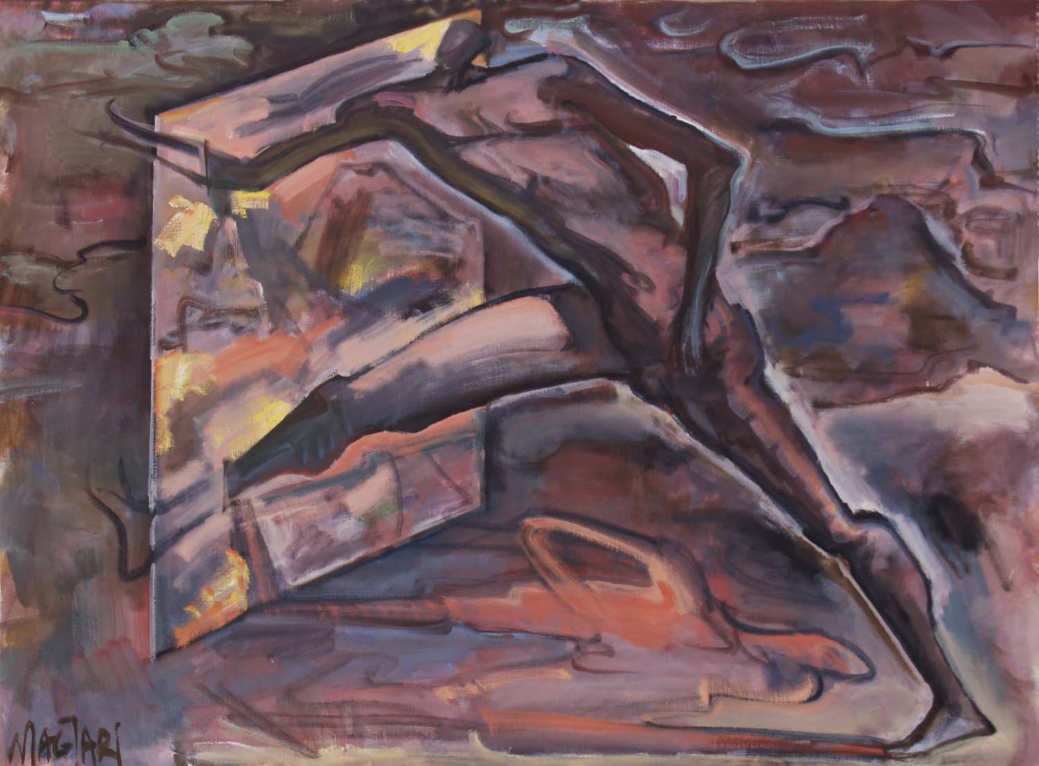 2009 Wu -Tao tzu - 1  60 X 80 olaj vászon