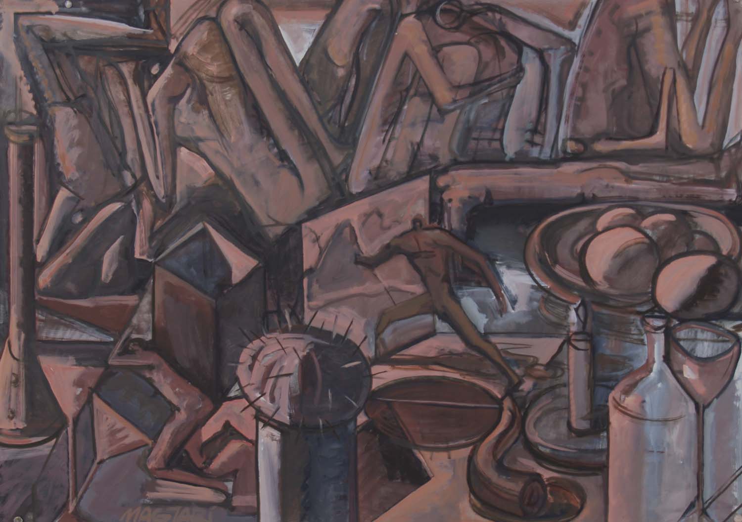 2010 Metafizika  - 5  70 x100 olaj papír