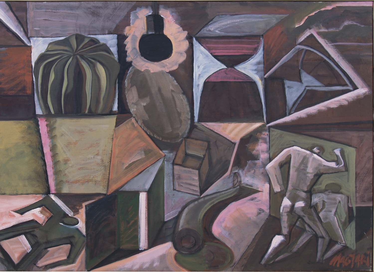 2010 Metafizika - 6 50 X 70 olaj vászon