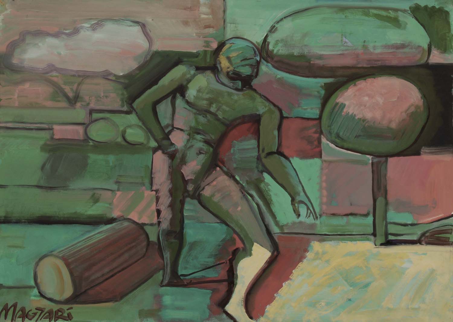 2011 Történetek.-4 50 X70 olaj papír