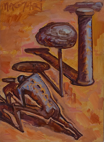 2011 Történetek.-8 38.5 x 27.5 olaj farost