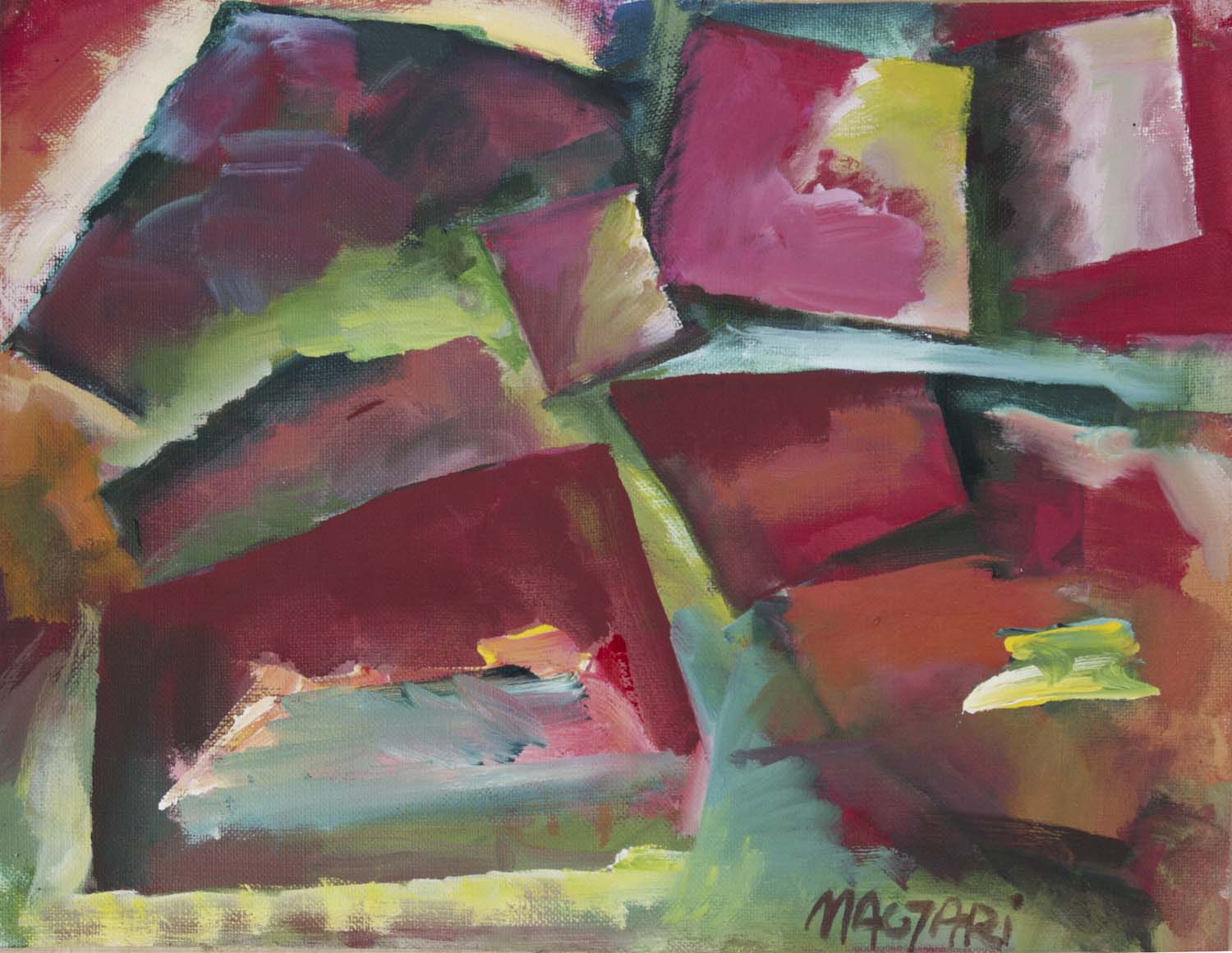 2012 Elemek-1  25,5 x 34 olaj vászon