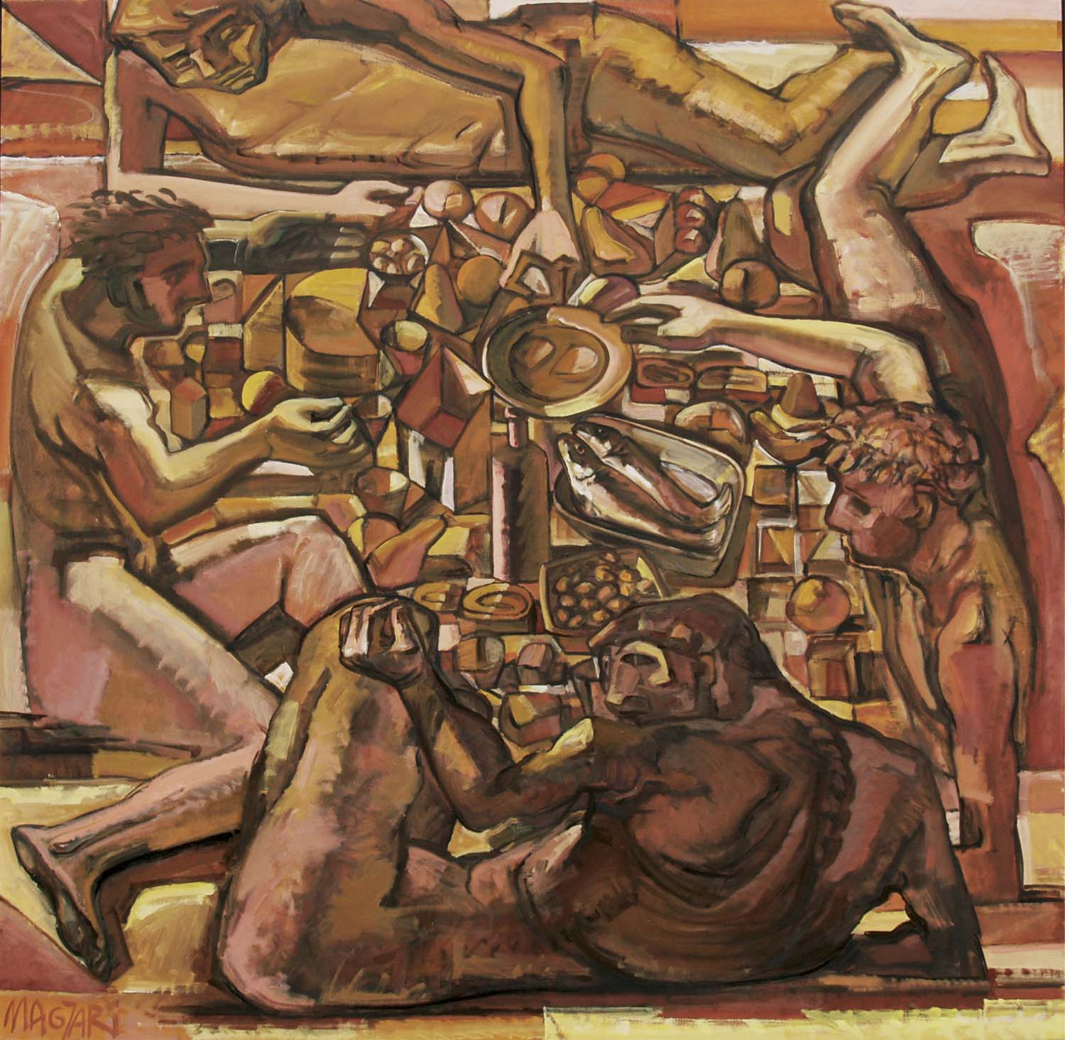 2012 Lakoma 157x157 olaj vászon