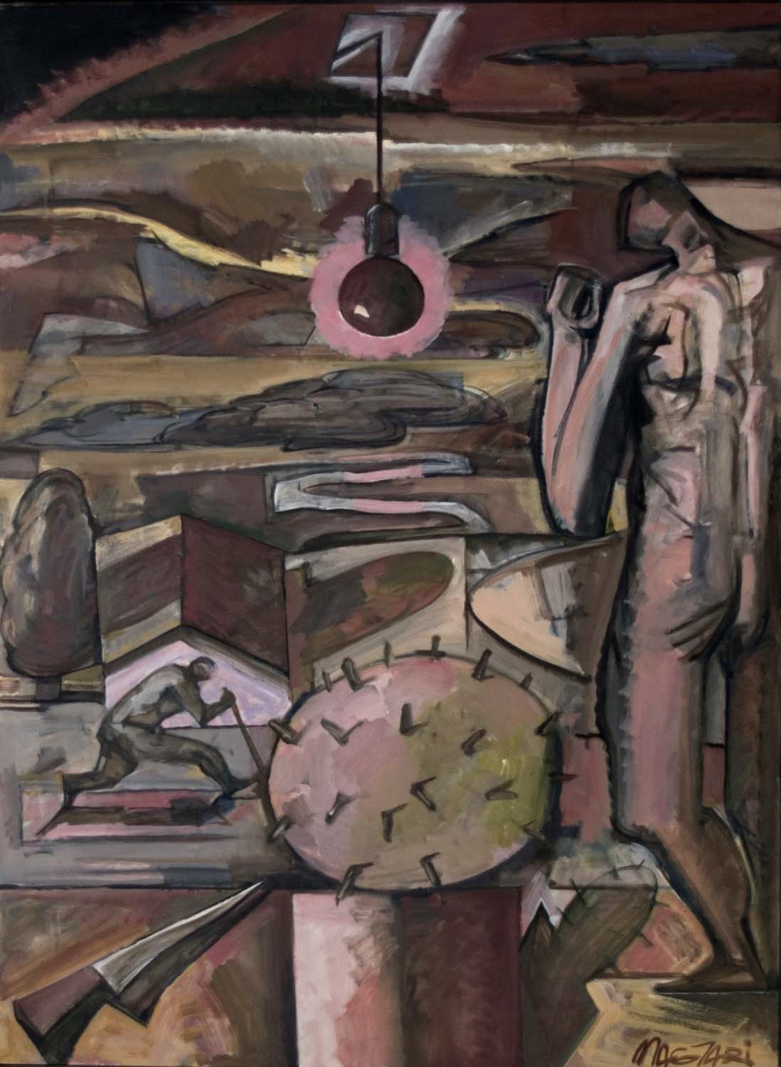 2012 Metafizika -12 Atlasz 113 x 84 olaj farost