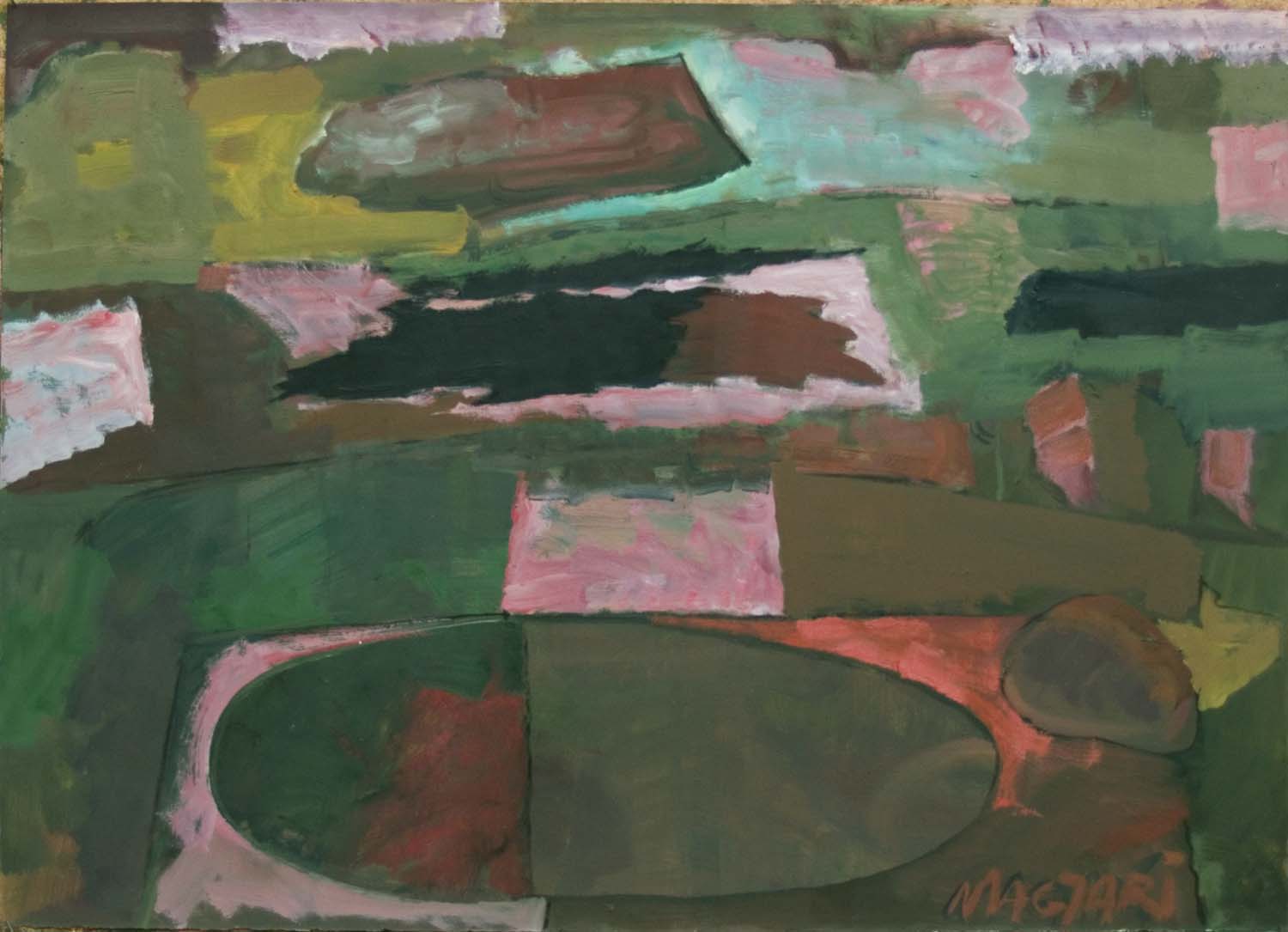 2012 Villanyvilágitottatáj -6 50 x70 olaj papír