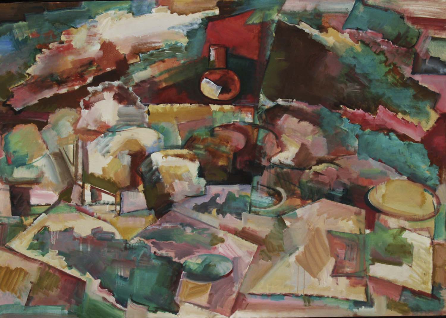 2012 Villanyvilágitottatáj -7 cc.75x103 olaj vászon