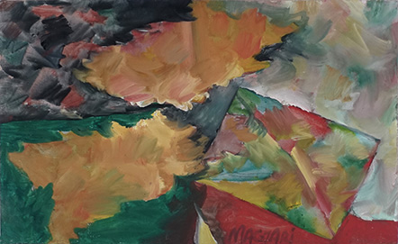 2012 Felhő árnyéka -2 20 x 33  olaj farost