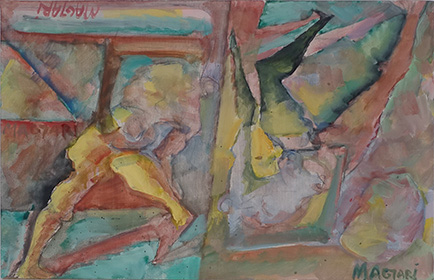 2012 Oda Vissza 22.8 x 35.4 olaj farost