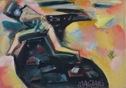 2012 Szt. Kristóf - 2  25.5 x 37  olaj vászon