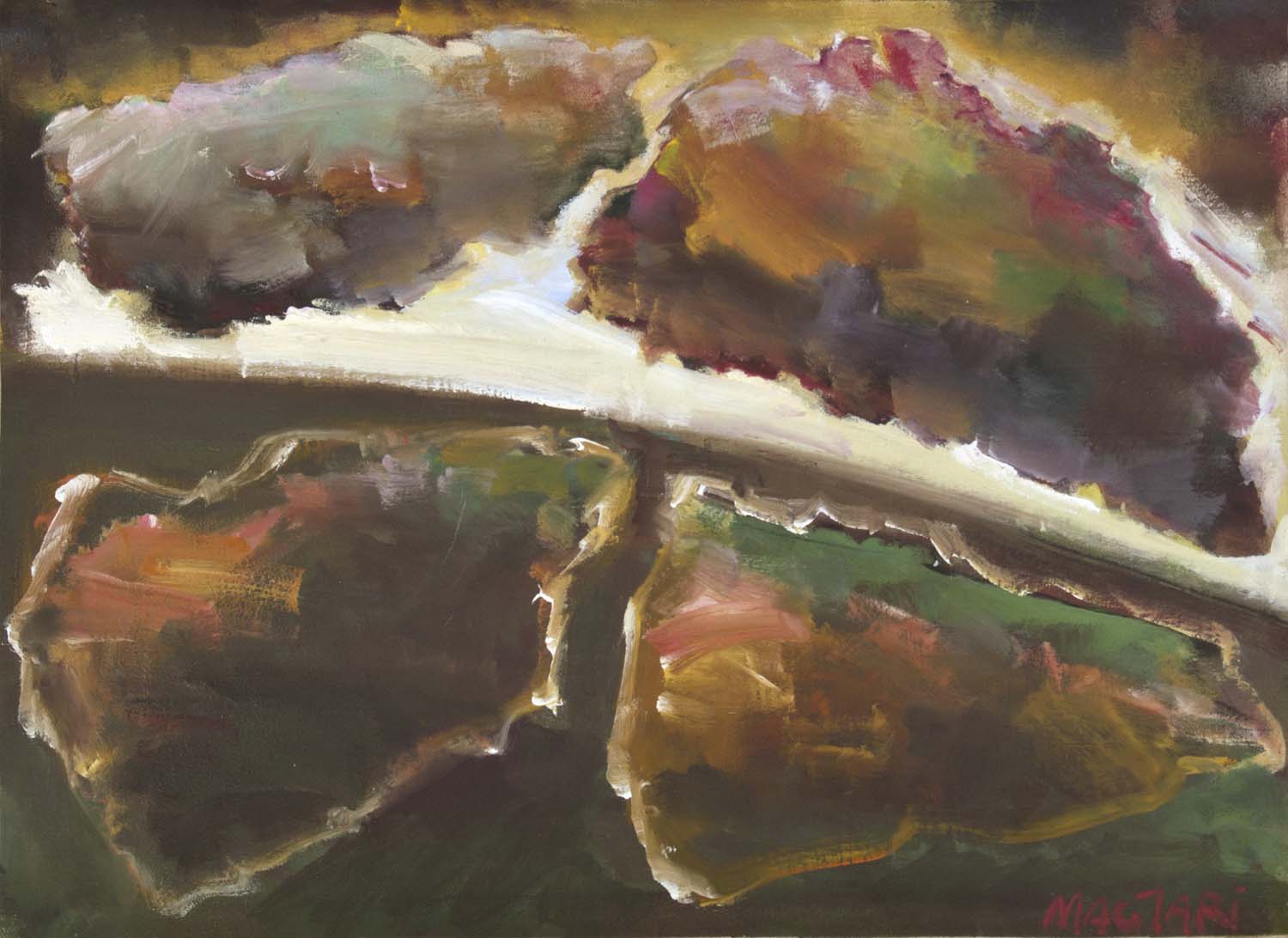 2013 Felhők -1  33x44 olaj vászon