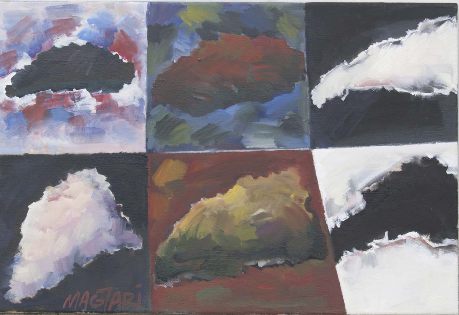 2013 Felhők - 2  40 X 60 olaj vászon