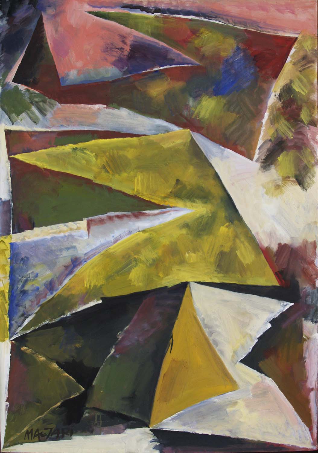 2014 Gyimesi  formák -5   olaj vászon