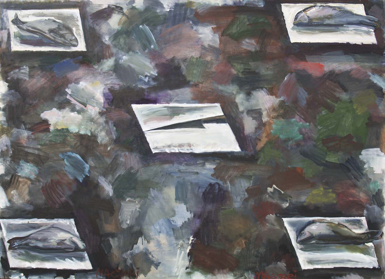 2014 Halak-2 115 X160 olaj vászon