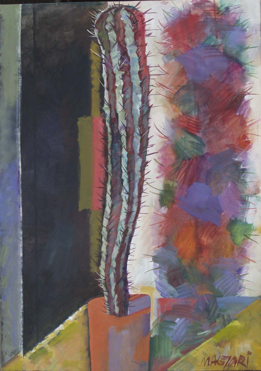 2014 Kaktusz 100 x70 olaj vászon