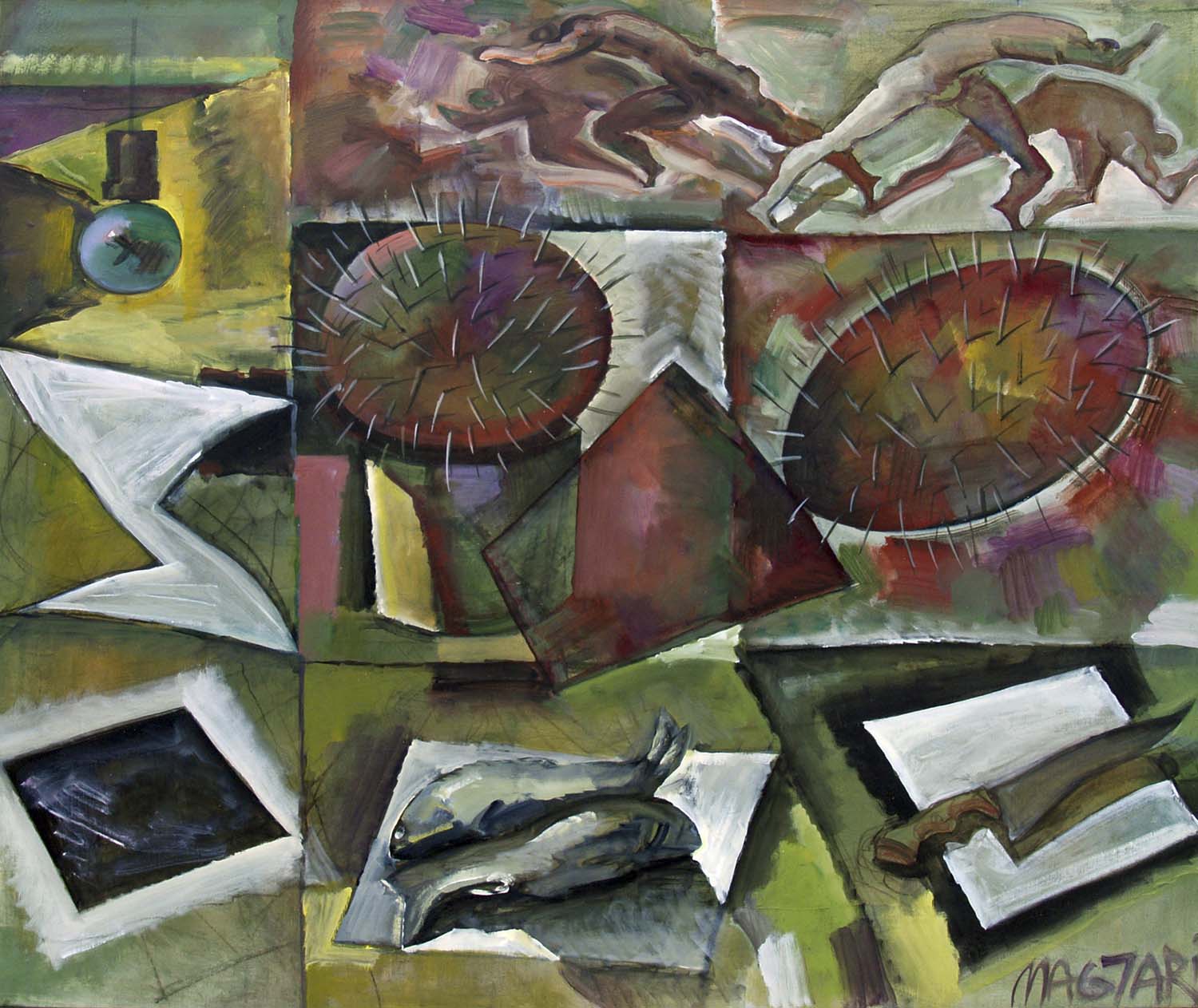 2014 Kazettás csendelet-1 100 X120 olaj vászon