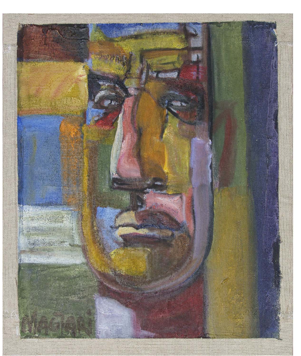 2016 G. A.  Arcképe- 4 33 X 27cm olaj vászon