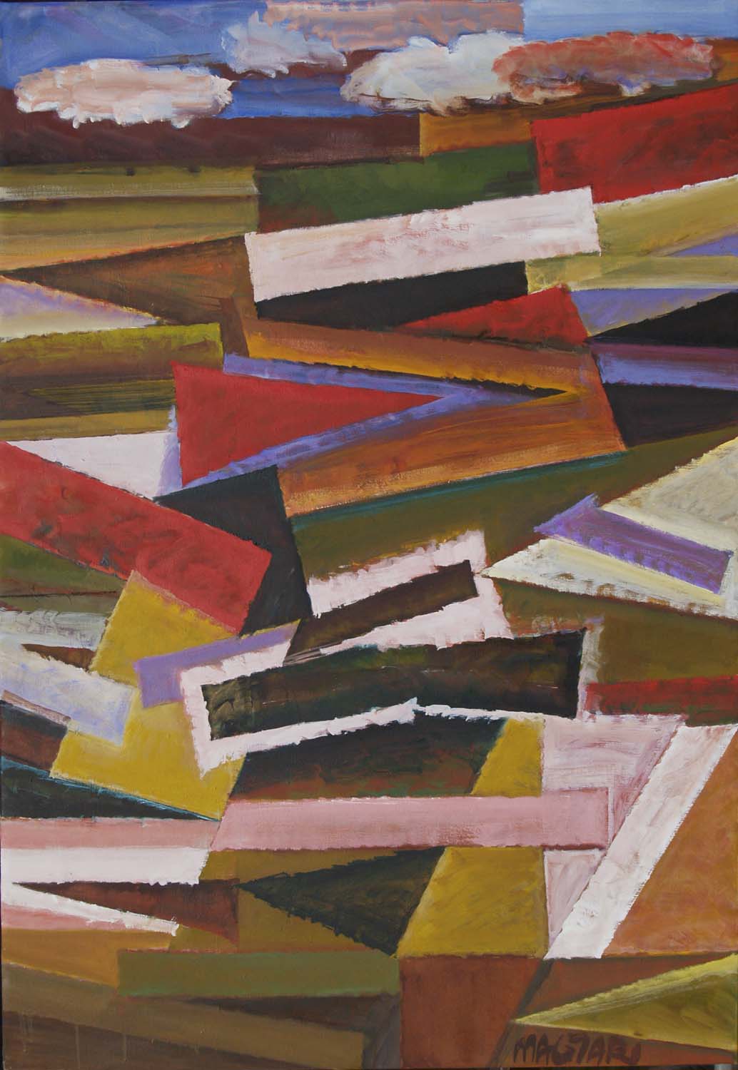 2016 Leszakertek geometriája -6 125x85 olaj vászon