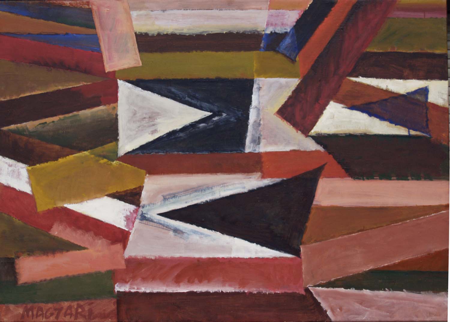2016 Leszakertek geometriája -5   72x102 olaj vászon