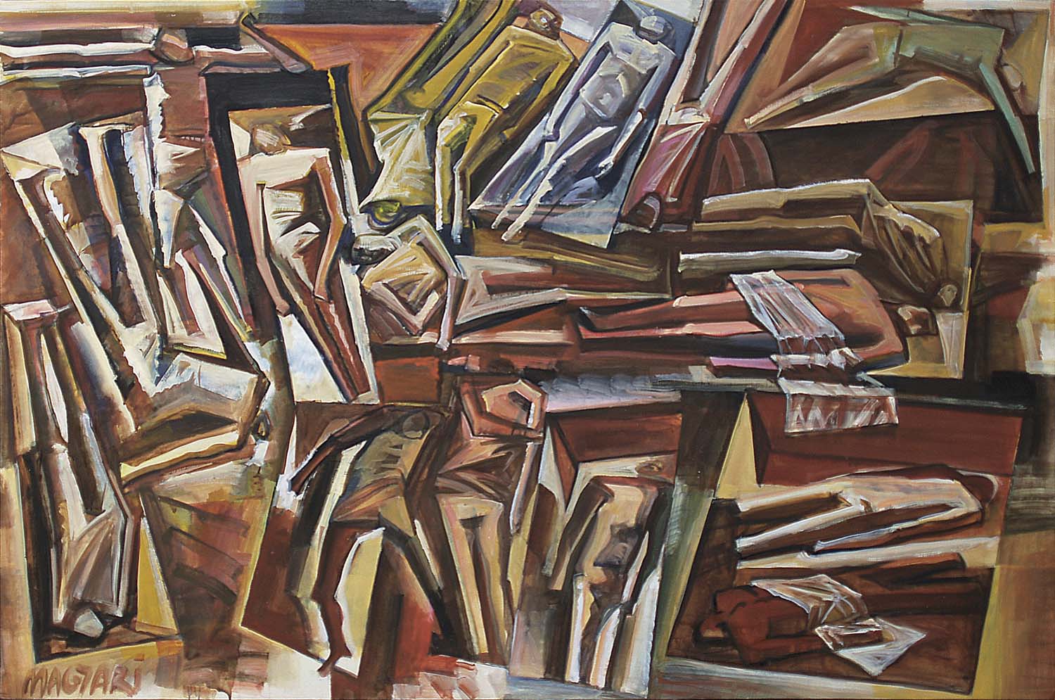 2018 Katakomba - 2   130,5 X 198,5   olaj vászon