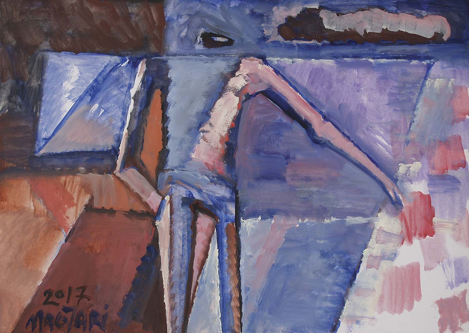 2018 Szülőföld - 6   50x70   olaj papír