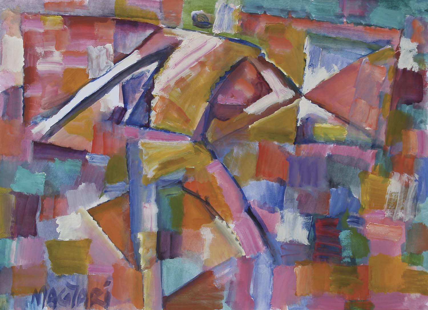 2018 Szülőföld - 5   50x70   olaj papír