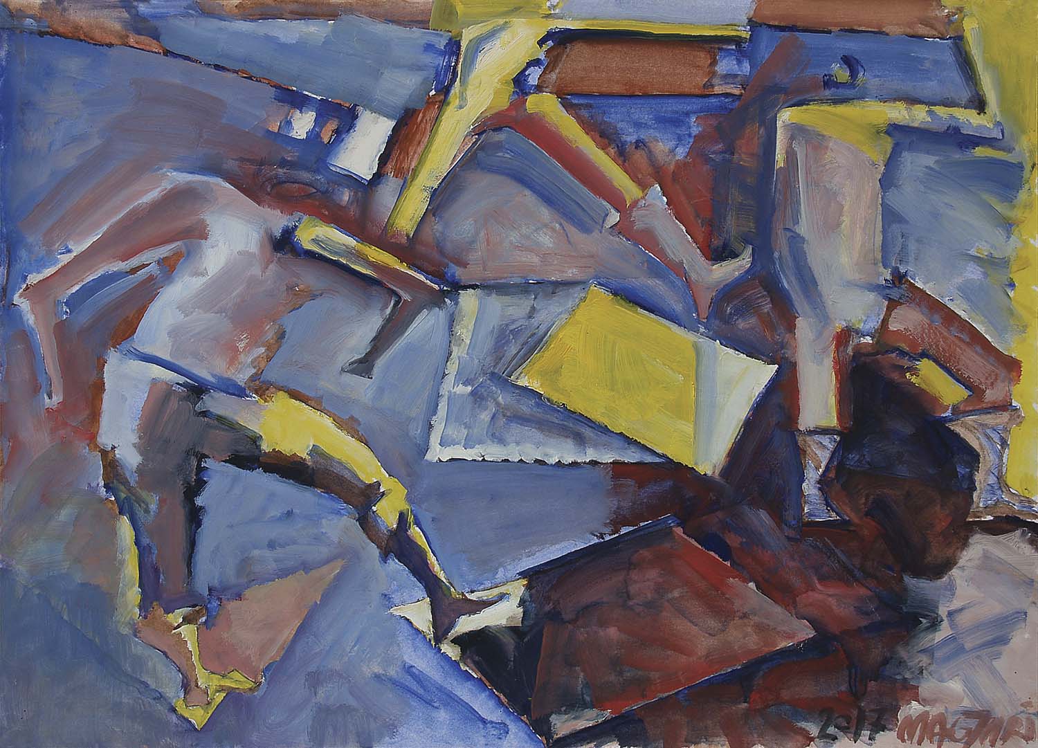 2018 Szülőföld - 9   50x70   olaj papír