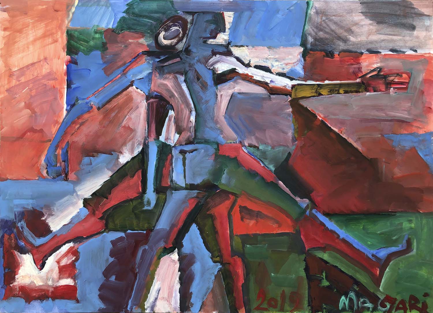 2020 Külön utakat futnak - 4   50 X70   olaj papír