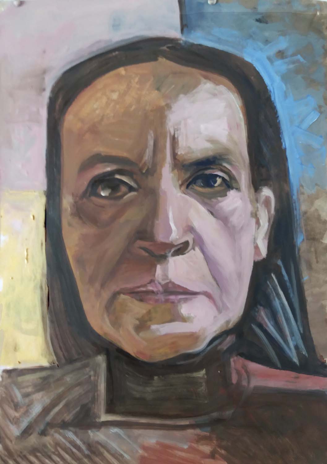 2021 Betty  61 x 42,5   olaj papír