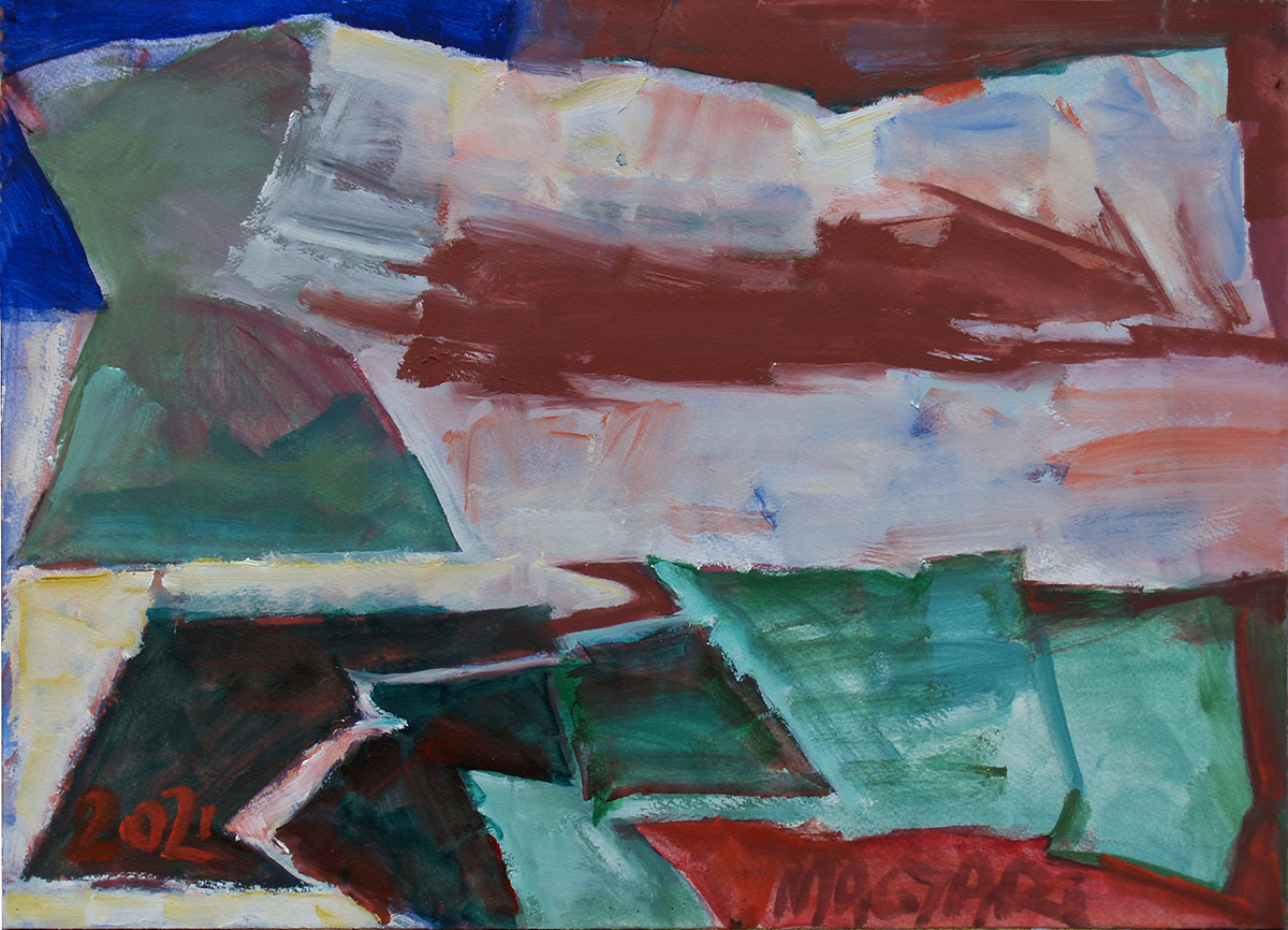 2021 Sikáros - 7 35 x 50   olaj  papír