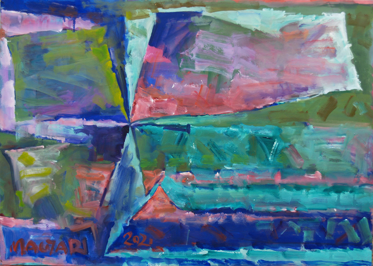 2021 Sikáros -  6  50 x 70   olaj  papír