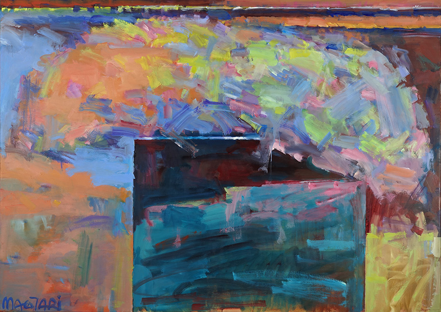 2022 Nagy felhő 110x154 olaj vászon