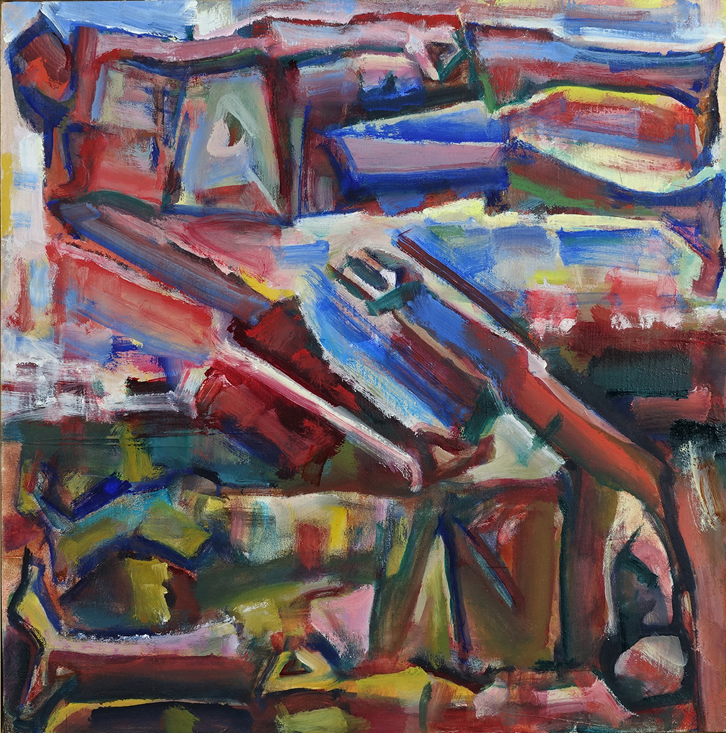 2022 Petőfi Halála (Segesvár - Barguzin) 40 x 40 olaj vászon