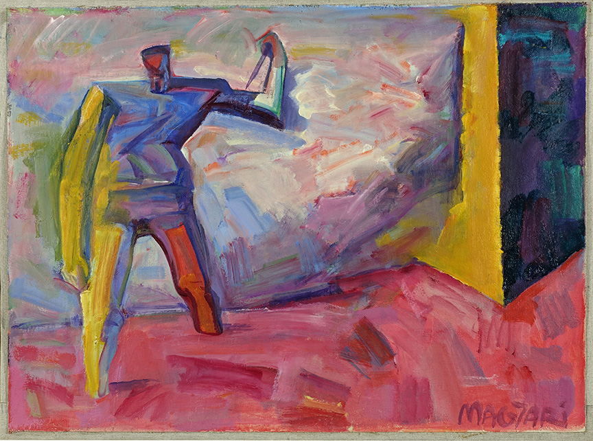 2022 Sík és felhő 54 X 72 olaj vászon