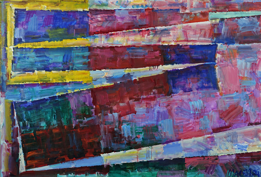 2022 Távoli Partok - 4 111 x 155 olaj vászon