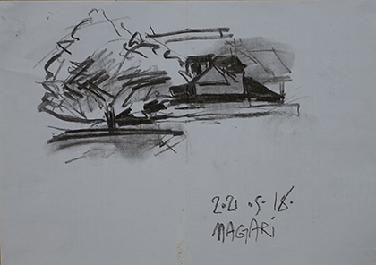 2021 Virágzó almafák 01